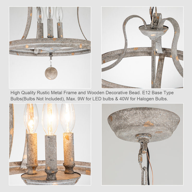 Calisitti 3 light chandelier on sale